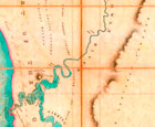 Detail - Stirling, Chart of Swan and Canning Rivers 1829, 24/2/13 Battye Library [009453D]