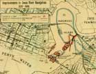 Thompson, James. Improvements to Swan River Navigation 1830-1840. Battye Library [Map 29/7/4][Online: http://purl.slwa.wa.gov.au/slwa_b1817049_2]