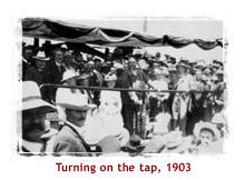 Turning on the tap 1903