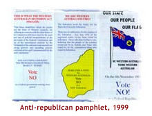 Anti-republican pamphlet, 1999