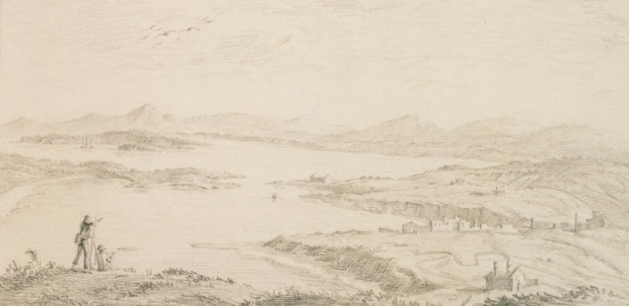 Outlook from French Bay in the Falkland Islands in 1820