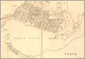 Image: Inset of the city of Perth