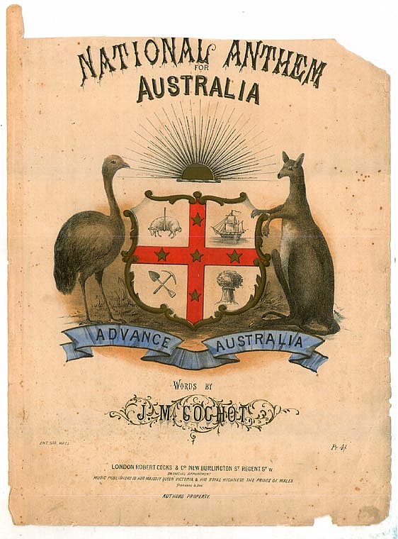 Advance Australia - Title Page