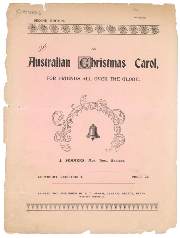 An Australian Christmas Carol - Title Page