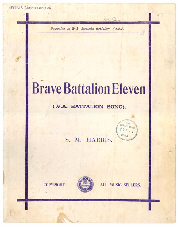 Brave Battalion Eleven - Title Page