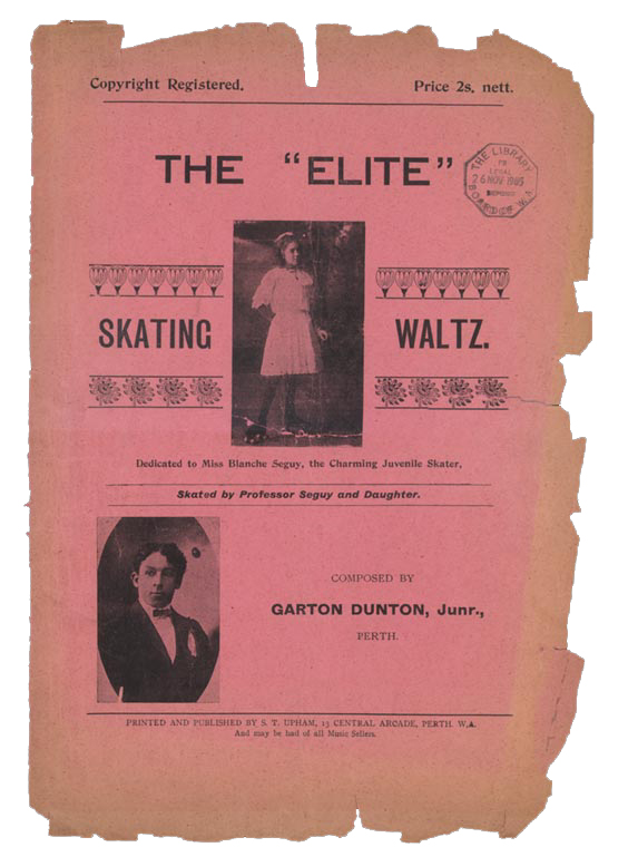 The Elite Skating Waltz - Cover Page