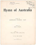 Hymn of Australia - Title Page