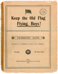Keep the Old Flag Flying, Boys! Title Page
