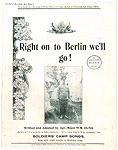 Right on to Berlin We'll Go! - Title Page
